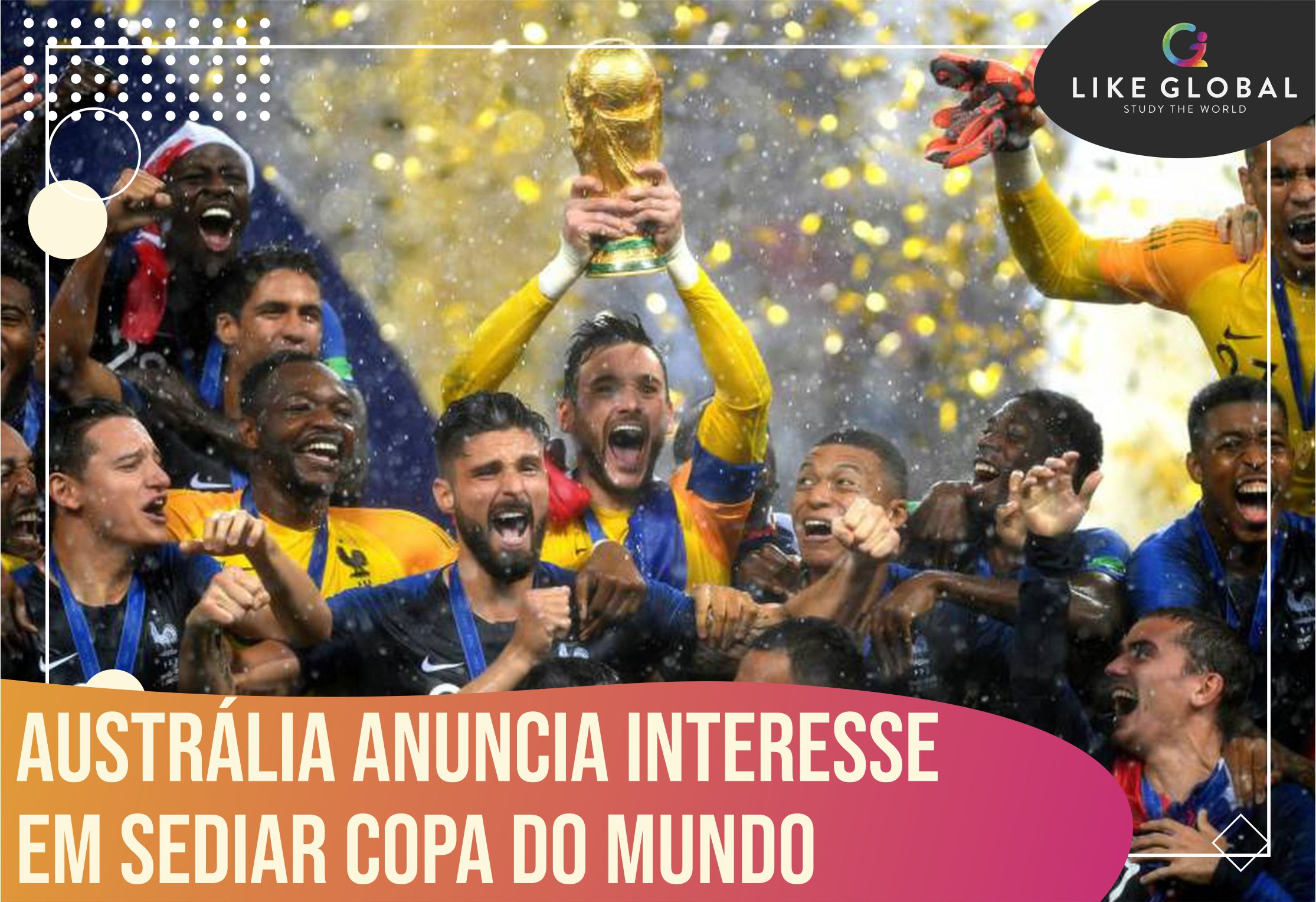 Austrália e Nova Zelândia vão sediar Copa do Mundo de futebol